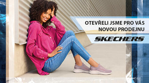 Objevte nejpohodlnější boty na trhu v nově otevřené prodejně Skechers